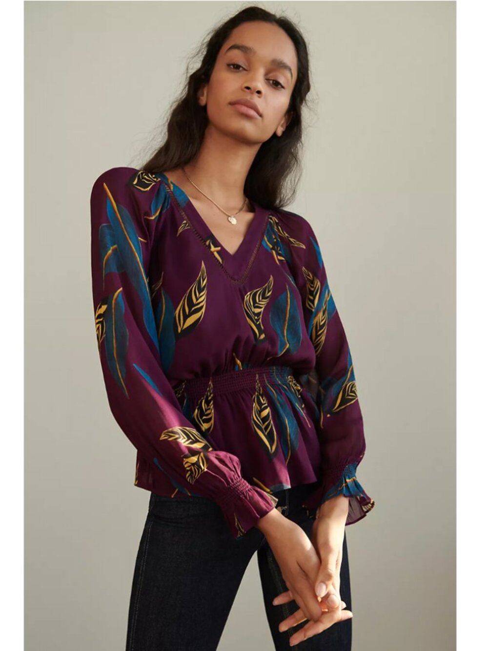Farm Rio Jennifer Blouse